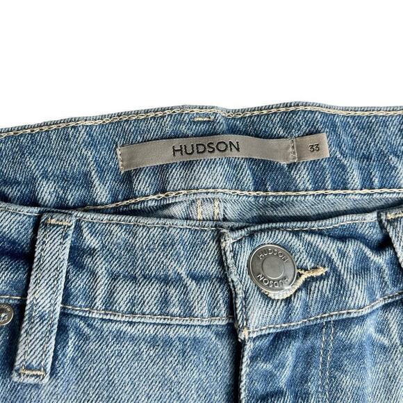 New Women’s Hudson Barbara High-Rise Bootcut Crop Jean Size 33 - Picture 4 of 12